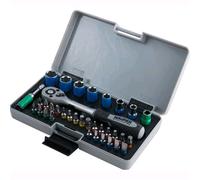 KIT MAURER PER BULLONI TORX,XZN,POLLICI,MM,ROVINATI ECC - SET BUSSOLE 35PZ