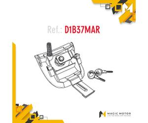 Kit meccanismo di chiusura SHAD SH37 D1B37MAR