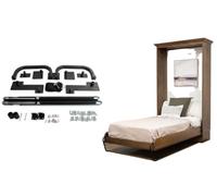 Kit Meccanismo per Letto a Scomparsa Verticale "Pro-Motion": Sistema Singolo o Doppio Deluxe con Pistoni a Gas, Soluzione Salvaspazio Ultra-Resistente per Arredo DIY (Per Letto Matrimoniale (900N))