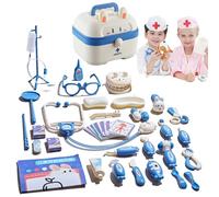 Kit medico di simulazione - Kit di formazione medico per bambini, kit di chirurgia giocattolo | kit medico di progettazione di valia, illuminazione e suono per i compleanni