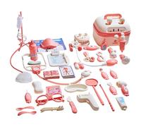 Kit medico per bambini Gioco di finzione - Set di giocattolis smedici 16x19x19 cm, Giocattoli ospedalieri con luce sonora, Set da gioco per il dottore, Kit di giocattoli per giochi di ruolo educativi,