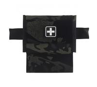Kit medico tattico 1FAK Compact T.rauma Kit, compatibile con cintura e MOLLE, kit di pronto soccorso con porta laccio emostatico per caccia airsoft (BCP)