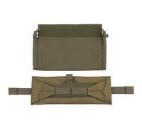 Kit Medico Tattico Addominale Micro - Custodia Pieghevole MOLLE per Traumi Militari e Forniture di Pronto Soccorso per Il Trasporto Quotidiano(Green)