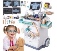 Kit medico xxl da 26 pezzi con carrello per ghiaccio e suono