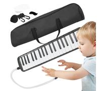 Kit melodica a 37 tasti | Armonica per bambini | Strumento musicale melodica per bambini, tastiera musicale portatile per bambini, pratica
