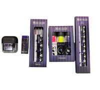 Kit Mercoledì Cancelleria 11 pezzi - Evidenziatori Matite Penna Gomma Temperino