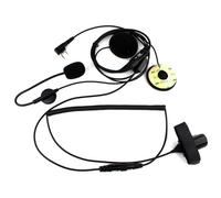 KIT MICRO ALTOPARLANTI CASCO APERTO COMPATIBILE CON KENWOOD PUXING LINTON QUA...