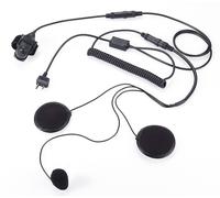 Kit Micro Altoparlanti Casco Sigillato Compatibile Con Midland E Intek...