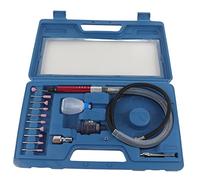 Kit micro smerigliatrice ad aria 17 pezzi Mini matita leggera strumento per lucidare Controllo della velocità variabile 58000 giri/min per la pulizia di gioielli Creazione di
