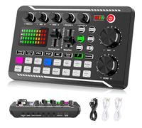 Kit Microfono A Condensatore F998 Bm800 Interfaccia Audio Professionale Per Podcast, Studio Di Registrazione, Live Streaming, Youtube, Tiktok, Gaming Su Pc E Laptop F998 Sound Card