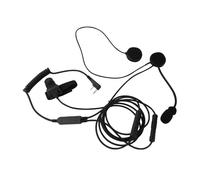 Kit microfono-auricolare Mitex Open Face Helmet Kit microfono auricolare con PTT per i caschi da moto