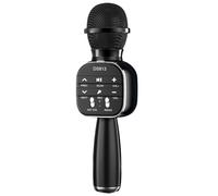 Kit Microfono Portatile Altoparlante Professionale Lettore Musicale Gaming Mic per DS813 Home KTV