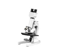 Kit microscopio composto binoculare for bambini e adulti, con luce di riempimento, for esperimenti scientifici microscopi