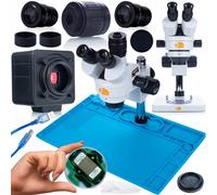 Kit microscopio Mercury Pro MSMP-T-PS1 + telecamera Crux PRO KMCP-HDMI-USB da 5