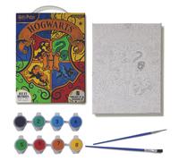 Kit Mini Art By Numbers Con Gli Stemmi Di Hogwarts Di Harry Potter