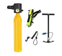 Kit Mini Custodia for Immersioni subacquee da 0,5 l, Attrezzatura for Pompa Portatile for bombola di Ossigeno ad Alta Pressione, schermi filtranti Multipli, Pompa ad Aria ad Alta Pressione
