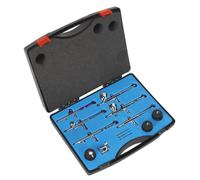 Kit Mini Per Aerografo Sealey 10 Pezzi Alimentazione A Gravità/Suzione AB936