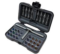 Kit Mini Ratchet Driver, Precision Screw Bit Tool, Pocket Sized Repair System with High Torque Control, Maintenance Hand Tool, Versatile Bit Organizer Fixing Tools for Appliance Work
