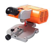 Kit Mini Sega troncatrice da banco, Mini Sega da Tavolo Regolabile a 7800 Giri/min Max 45°/Sega da Taglio/Sega da banco con taglierina a Freccia per Metallo e plastica, per Taglio di Ottone, Modelli