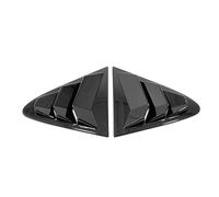 Kit minigonne laterali per carrozzeria auto Per Toyota per Corolla per Berlina 2019 2020 Auto Posteriore Laterale Finestra Feritoie Decorare Copertura Trim Adesivo Accessori Auto(Black Matte)