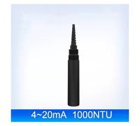 Kit misuratore di torbidità portatile Sensore di torbidità della qualità acqua, sensore di solidi sospesi industriali, misuratore di torbidità online, rilevatore di concentrazione dei fanghi(4-20mA 10