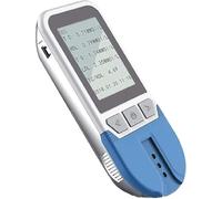 Kit misuratore multifunzione for monitoraggio dei lipidi 5 in 1, tester for CHDL, LOL, HDL e colesterolo totale con 10 strisce reattive, set multipli di valori di memoria, risultati rapidi. (Tester)