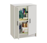 Kit Mobile 2 Ante Multiuso 59 x 37XH80 Cm Bianco Fores Habitat