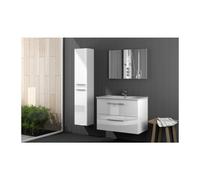 Kit mobile bagno aruba 2c cm.80x45x57h bianco