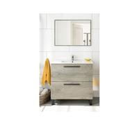 Kit mobile bagno athena 2c cm.80 rovere alaska