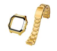 Kit mod custodia AE1200 compatibile con orologio Casio AE-1200WH Cassa in acciaio inossidabile AE1300 Specchio lunetta in metallo Anello impermeabile Parti di strumenti(Orange)