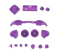 Kit mod pulsanti completi Trigger Set di moduli trigger completi per controller Series X e Series S Materiale ABS premium Esperienza di gioco personalizzabile 5 opzioni di colore (Viola trasparente)