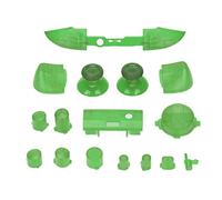 Kit mod pulsanti completi Trigger Set di moduli trigger completi per controller Series X e Series S Materiale ABS premium Esperienza di gioco personalizzabile 5 opzioni di colore (Verde trasparente)