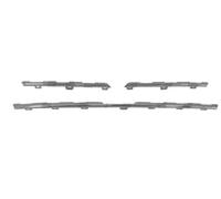 KIT MODANATURA 3PZ CROMATA INFERIORE GRIGLIA PER RENAULT KANGOO 2021