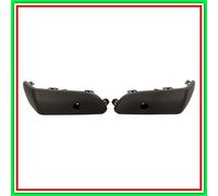 Kit Modanatura Paraurti Posteriore-Nera Goffrata Con Fori Pdc-Supporti (Destra-S