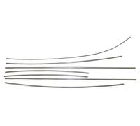 KIT MODANATURE ALLUMINIO (7PZ) VW MAGGIOLINO 1966/1967