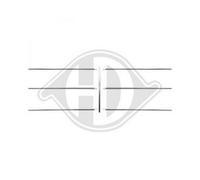 Kit modanature decorative/ protettive Griglia radiatore PER Mercedes Classe S 42