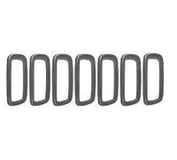 KIT MODANATURE GRIGLIA MASCHERINA GRIGIO SCURO PER JEEP RENEGADE 2018> TRAILHAWK