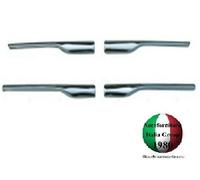KIT MODANATURE GRIGLIA RADIATORE CROMATE 4 PEZZI PER SANDERO LOGAN 2013>2016