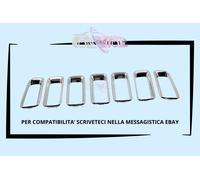 KIT MODANATURE GRIGLIA RADIATORE CROMATE PER JEEP COMPASS 2011-