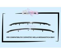 KIT MODANATURE GRIGLIA RADIATORE CROMATE PER PEUGEOT 2008 2013-2016