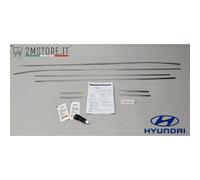Kit Modanature Profili Cromati Finestrini Originale Hyundai i30 dal 2012 al 2015