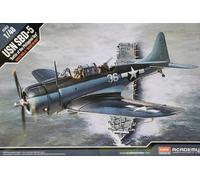KIT MODELLINO AEREO ACADEMY USN SBD-5 BATTLE OF PHILIPPINE SEA SCALA 1:48