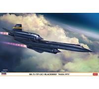 KIT MODELLINO AEREO MILITARE HASEGAWA SR-71 BLACKBIRD NASA 1971 SCALA 1:72