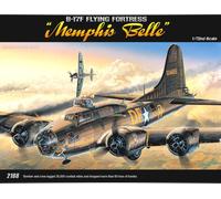 KIT MODELLINO AEREO STATICO ACADEMY B-17F MEMPHIS BELLE MODELLISMO SCALA 1:72