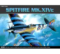 KIT MODELLINO AEREO STATICO ACADEMY SUBMARINE SPITFIRE MK.XIV-C SCALA 1:48