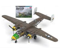 KIT MODELLINO AEREO STATICO ACADEMY USAAF B-25D PACIFIC THEATRE SCALA 1:48