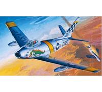KIT MODELLINO AEREO STATICO ACADEMY USAF F-86F KOREAN WAR MODELLISMO SCALA 1:72