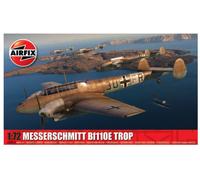 KIT MODELLINO AEREO STATICO AIRFIX MESSERSCHMITT BF110E E-2 TROP SCALA 1:72