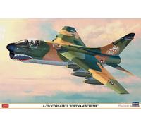KIT MODELLINO AEREO STATICO HASEGAWA A-7D CORSAIR II VIETNAM SCALA 1:48