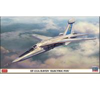 KIT MODELLINO AEREO STATICO HASEGAWA EF 111A RAVEN ELECTRIC FOX SCALA 1:72